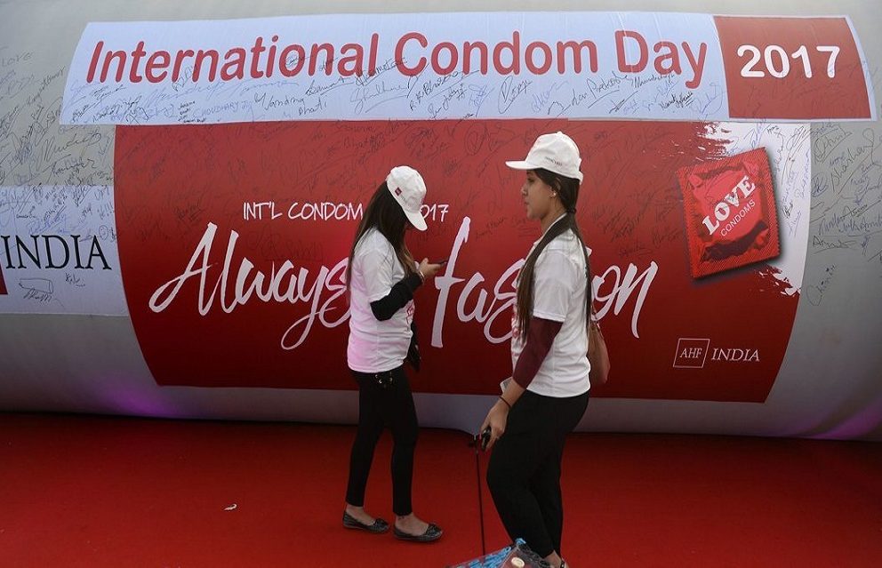 In the name of the Father, The Son and the Holy condom ad ban